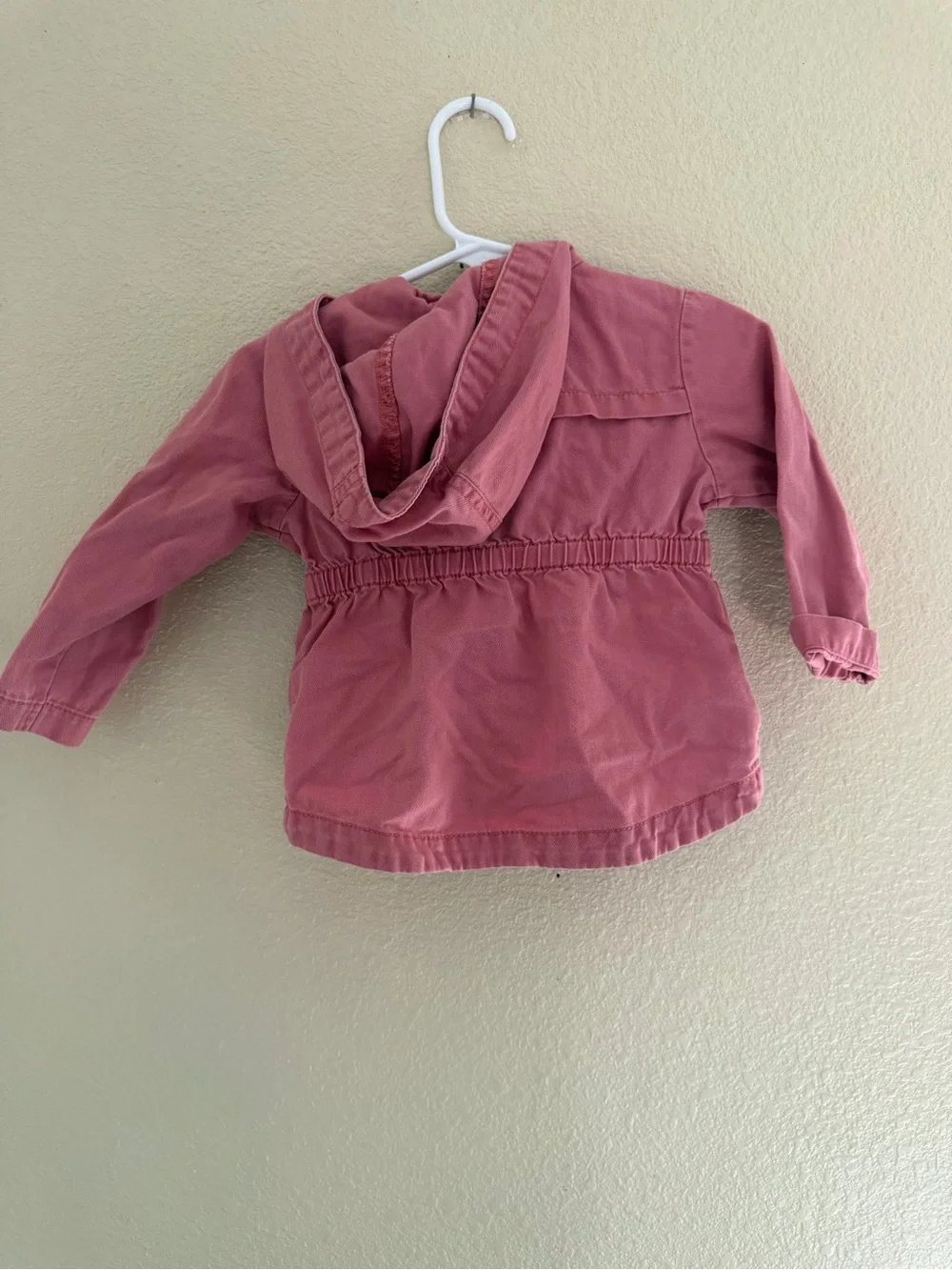 OshKosh B'gosh Pink Hooded Utility Jacket